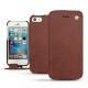 Housse cuir Apple iPhone SE - Passion vintage ( Glutton - Red ) 