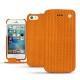 Capa em pele Apple iPhone SE - Abaca arancio