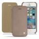 Funda de piel Apple iPhone SE - Taupe vintage ( Pantone 7530C ) 