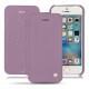 Apple iPhone SE leather case - Lilas ( Nappa - Pantone 2645U ) 