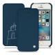 가죽 커버 Apple iPhone SE - Blu mediterran