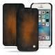 Apple iPhone SE leather case - Marron Patine
