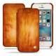 Capa em pele Apple iPhone SE - Orange Patine