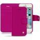 Capa em pele Apple iPhone SE - Rose fluo