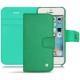 가죽 커버 Apple iPhone SE - Menthe vintage ( Pantone 562C ) 