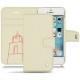 가죽 커버 Apple iPhone SE - Blanc escumo