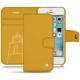 Apple iPhone SE leather case - Jaune soulèu