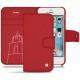 Funda de piel Apple iPhone SE - Rouge troupelenc
