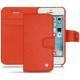 Funda de piel Apple iPhone SE - Papaye ( Pantone 180C ) 