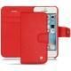 Custodia in pelle Apple iPhone SE - Tomate ( Pantone 187C ) 