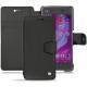 Housse cuir Sony Xperia X - Noir ( Nappa - Black ) 