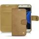 Capa em pele Samsung Galaxy S7 - Serpent sabbia