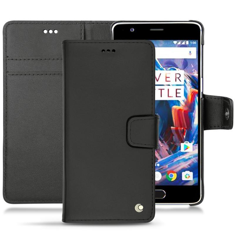 Funda de piel OnePlus 3 - Noir ( Nappa - Black ) 