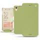 レザーケース Sony Xperia X Performance - Vert olive ( Nappa - Pantone 578U ) 