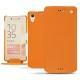 Custodia in pelle Sony Xperia X Performance - Orange ( Nappa - Pantone 1495U ) 