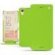 Housse cuir Sony Xperia X Performance - Vert fluo