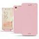 Custodia in pelle Sony Xperia X Performance - Rose ( Nappa - Pantone 2365C ) 