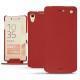 レザーケース Sony Xperia X Performance - Rouge ( Nappa - Pantone 199C ) 