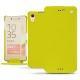 Capa em pele Sony Xperia X Performance - Jaune fluo