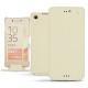 Funda de piel Sony Xperia X Performance - Blanc escumo