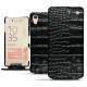 Capa em pele Sony Xperia X Performance - Crocodile nero