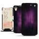Sony Xperia X Performance leather case - Violet Patine