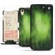 Housse cuir Sony Xperia X Performance - Vert Patine