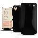 Sony Xperia X Performance leather case - Onyx ( Bologna Hi Gloss - Black ) 
