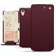 Custodia in pelle Sony Xperia X Performance - Lie de vin ( Pantone 5115C ) 