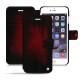 レザーケース Apple iPhone 6S - Noir ( Nappa - Black ) 