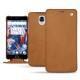 Custodia in pelle OnePlus 3 - Mandarine vintage ( Pantone 165C ) 