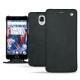 Lederschutzhülle OnePlus 3 - Dark vintage ( Roughtcut - Black#5256 ) 