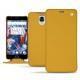 OnePlus 3 leather case - Jaune soulèu