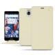 Custodia in pelle OnePlus 3 - Blanc escumo