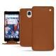 Housse cuir OnePlus 3 - Marron ( Nappa - Pantone 1615C ) 
