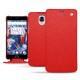 OnePlus 3 leather case - Tomate ( Pantone 187C ) 