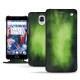Lederschutzhülle OnePlus 3 - Vert Patine