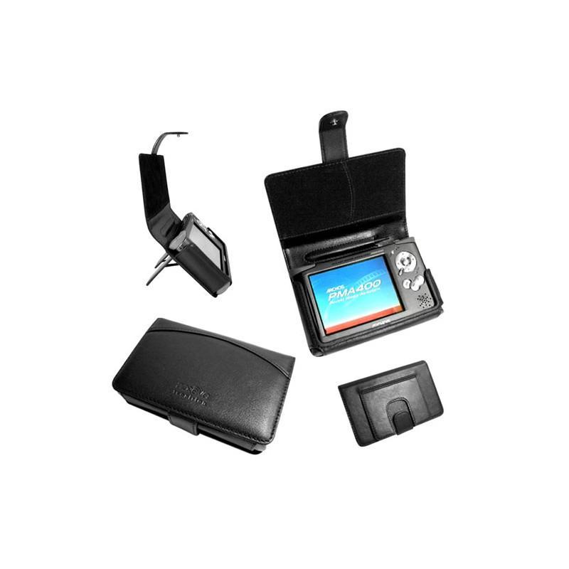 Astuccio in pelle Archos PMA series 400  - Noir ( Nappa - Black ) 