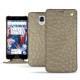 Funda de piel OnePlus 3 - Autruche desert