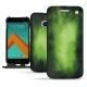 가죽 커버 HTC 10 - Vert Patine