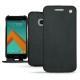 가죽 커버 HTC 10 - Dark vintage ( Roughtcut - Black#5256 ) 