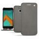 Funda de piel HTC 10 - Acier vintage ( Pantone 403C ) 