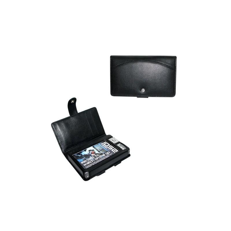 Leather case Archos AV530  - Noir ( Nappa - Black ) 