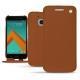 Custodia in pelle HTC 10 - Marron ( Nappa - Pantone 1615C ) 