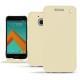 Capa em pele HTC 10 - Beige ( Nappa - Pantone 7502C ) 