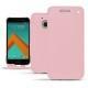 가죽 커버 HTC 10 - Rose ( Nappa - Pantone 2365C ) 