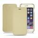 Custodia in pelle Apple iPhone 6S - Beige PU