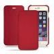 Apple iPhone 6S leather case - Rouge PU
