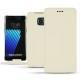 Housse cuir Samsung Galaxy Note 7 - Blanc PU
