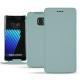 가죽 커버 Samsung Galaxy Note 7 - Bleu Ciel PU